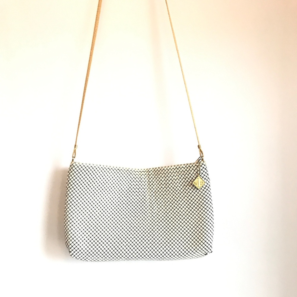 Vintage Whiting Davis Intl Metal Mesh Shoulder Bag